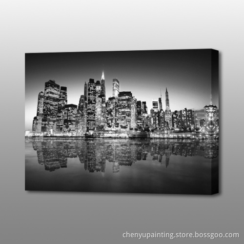 MP-675 Black and White Art Painting